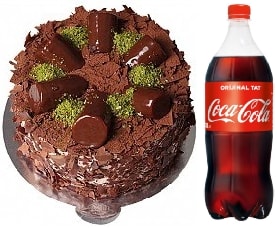 4-6 Kişilik Çikolatalı Muzlu Pasta Avantajlı