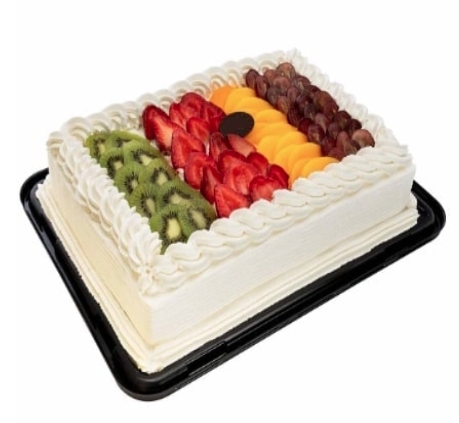 50 Kişilik Karışık Meyveli Pasta Taze Üretim