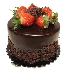 Çikolatalı Ganajlı Butik Yaş Pasta 2-3 Kişilik