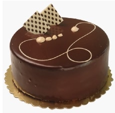 Özel Reçeteli 6-9 Kişilik Sade Çikolatalı Pasta