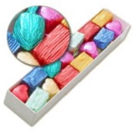 Yaldız Kaplı Çikolata 500 Gr Premium